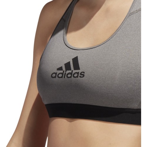 Sportowy biustonosz damski Adidas Drst Ask Bra Grey GH4787