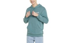 Bluza męska Puma Ess+ Hoodie TR Mineral Mint 847415 50