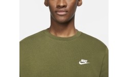 Nike Džemperis Vyrams M Nsw Club Crw Ft Green BV2666 326