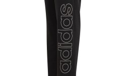 Spodnie młodzieżowe Adidas G Lin FT C czarne GN4066