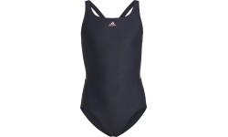 Strój kąpielowy dla dziewczynek Adidas YG 3S Mid Suit niebieski HM2076