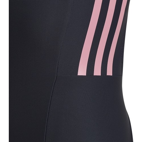 Strój kąpielowy dla dziewczynek Adidas YG 3S Mid Suit niebieski HM2076