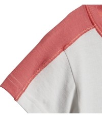 Adidas dres dziecięcy I Print Sum Set White Red DV1261
