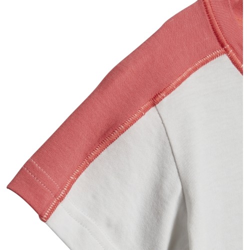 Adidas dres dziecięcy I Print Sum Set White Red DV1261