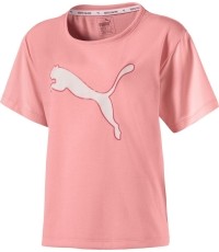 Puma koszulka młodzieżowa Softsport Graphic Tee Soft Pink 516242 28