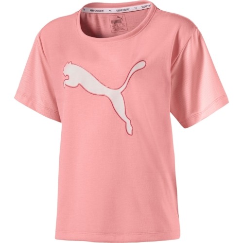 Puma koszulka młodzieżowa Softsport Graphic Tee Soft Pink 516242 28