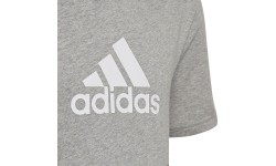 Koszulka dziecięca Adidas U CB Tee czarno-szara HN8561