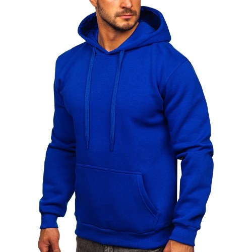 Bluza męska J.Style Fleece Blue 68B2009-17