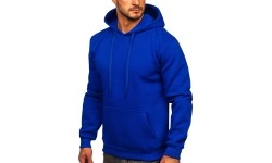 Bluza męska J.Style Fleece Blue 68B2009-17