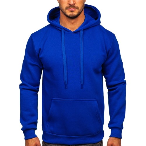 Bluza męska J.Style Fleece Blue 68B2009-17