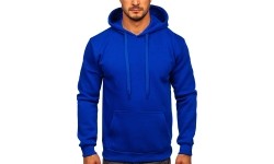 Bluza męska J.Style Fleece Blue 68B2009-17