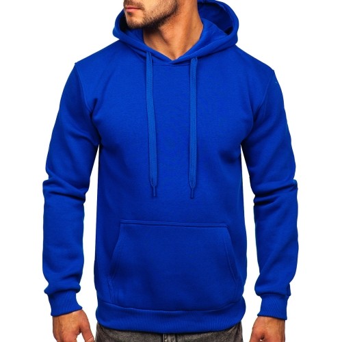 Bluza męska J.Style Fleece Blue 68B2009-17