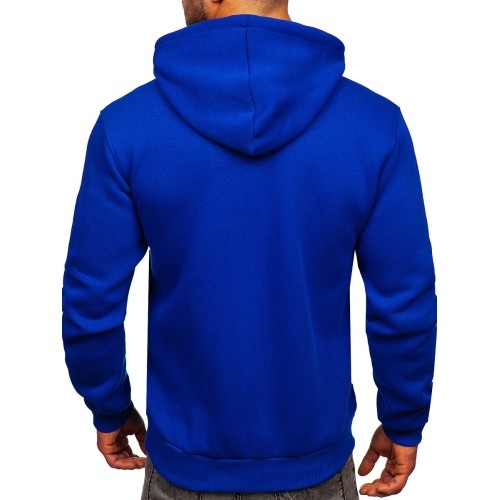 Bluza męska J.Style Fleece Blue 68B2009-17
