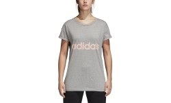 Koszulka damska Adidas Ess Lin Lo Tee, szara CZ5775