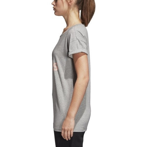 Adidas Palaidinė Ess Lin Lo Tee Grey