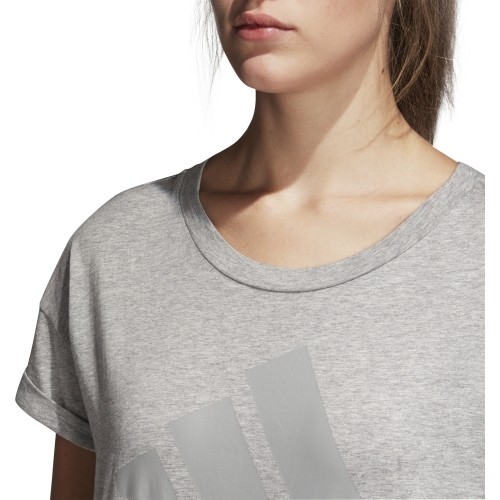 Adidas Palaidinė Ess Lin Lo Tee Grey