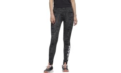 Damskie legginsy Adidas W E Aop Tig szaro-czarne FL0162