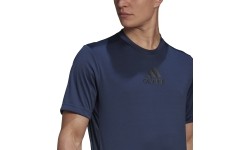 Koszulka męska Adidas M 3S Back Tee niebieska GM2129