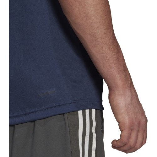 Koszulka męska Adidas M 3S Back Tee niebieska GM2129