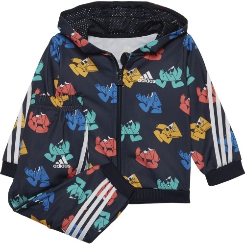 Dres dziecięcy Adidas I Fi Shiny Jog, czarny HF1971