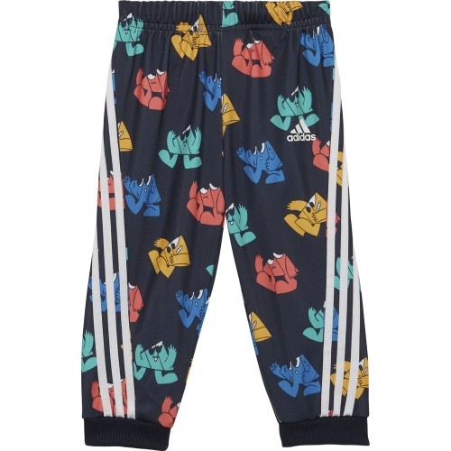 Dres dziecięcy Adidas I Fi Shiny Jog, czarny HF1971