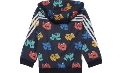 Dres dziecięcy Adidas I Fi Shiny Jog, czarny HF1971