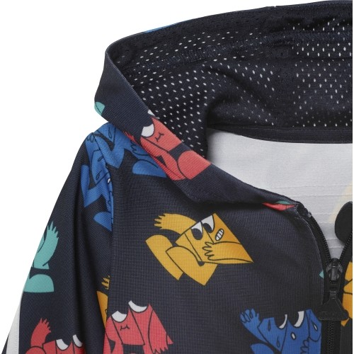 Dres dziecięcy Adidas I Fi Shiny Jog, czarny HF1971