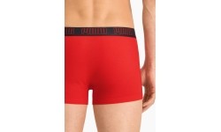 Bokserki męskie Puma Basic Trunk Black Red 935015 02