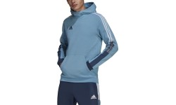 Bluza męska Adidas Tiro Sw Hood Cu, niebieska GQ1067