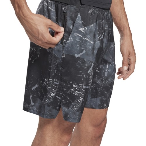 Reebok Šortai Vyrams Ts Epic Ltwt Aop Grey