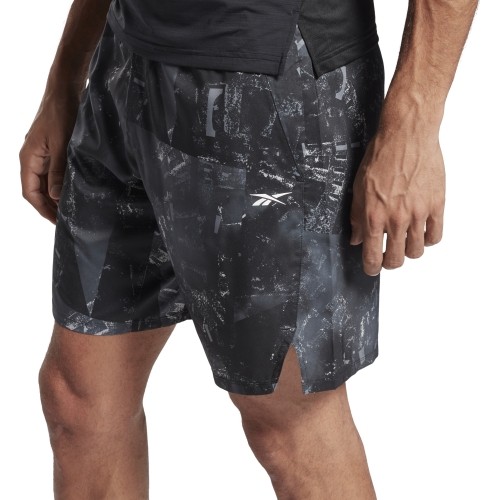 Reebok Šortai Vyrams Ts Epic Ltwt Aop Grey