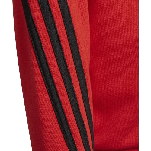 Dres młodzieżowy Adidas B Cotton TS, czarno-czerwony, HF4509