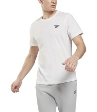 Koszulka męska Reebok Ri Left Chest Logo biała HG4443