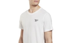 Koszulka męska Reebok Ri Left Chest Logo biała HG4443