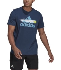 Adidas koszulka męska M Ss Cat Tee Blue GN8059