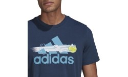 Adidas koszulka męska M Ss Cat Tee Blue GN8059