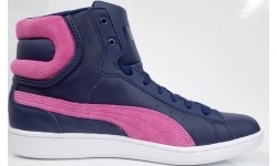Buty dziecięce Puma Vikky Mid LS Purple Pink 358762 01