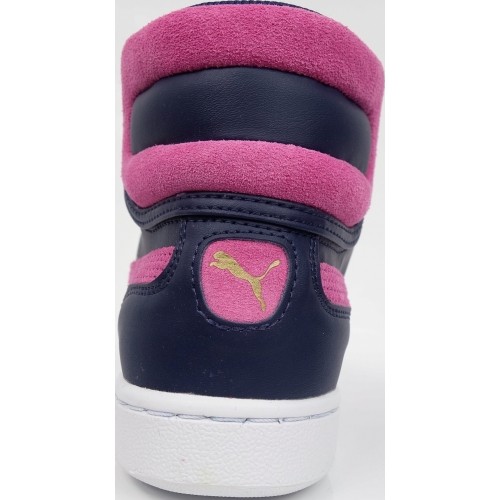 Buty dziecięce Puma Vikky Mid LS Purple Pink 358762 01