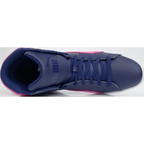 Buty dziecięce Puma Vikky Mid LS Purple Pink 358762 01