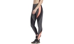 Legginsy damskie Reebok TS Lux HR Tight szare GN5407