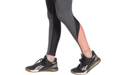 Legginsy damskie Reebok TS Lux HR Tight szare GN5407