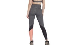 Legginsy damskie Reebok TS Lux HR Tight szare GN5407