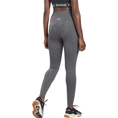 Legginsy damskie Reebok TS Lux Highrise szare FP9198