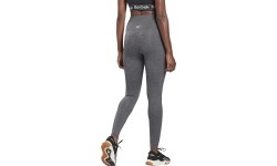 Legginsy damskie Reebok TS Lux Highrise szare FP9198