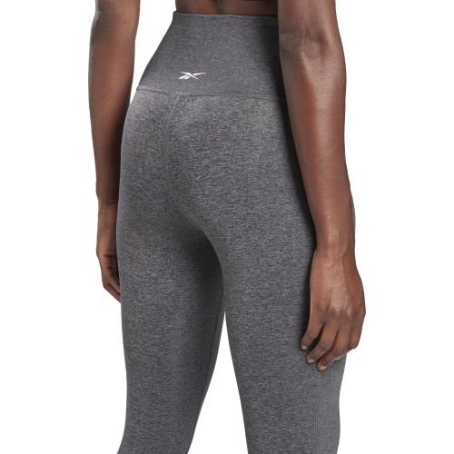 Legginsy damskie Reebok TS Lux Highrise szare FP9198