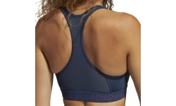Adidas Drst Bos B sportowy biustonosz damski niebieski GM2830