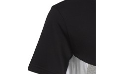Koszulka młodzieżowa Adidas B Cb T Ess czarno-szara HA4025