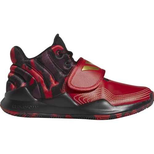Buty do koszykówki dla chłopców Adidas Deep Threat J Red FV2276