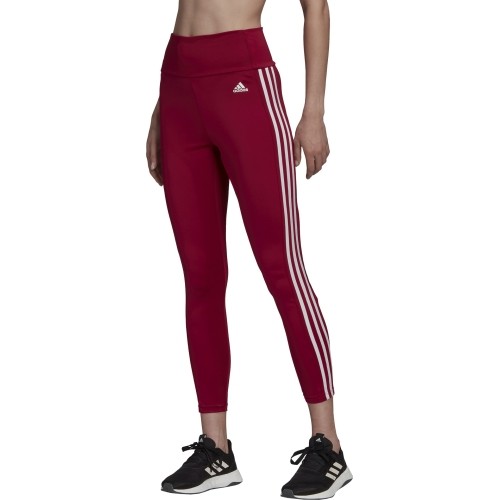 Legginsy damskie Adidas W 3s 78 Tight bordowe HD6837