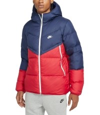 Kurtka męska Nike NSW SF Windrunner Blue Red DD6795 410